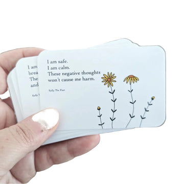 Anxiety Pocket Poems Card - 10pcs